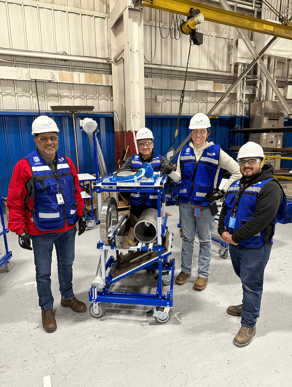 Picking Cart made by Johnson Controls team 