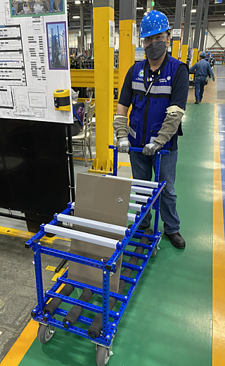 Cabinet Door Panel Cart