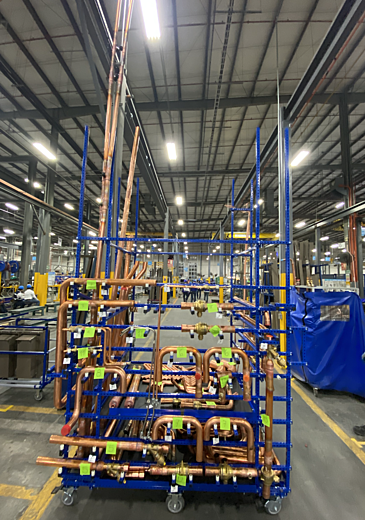 Pipe Racking Cart