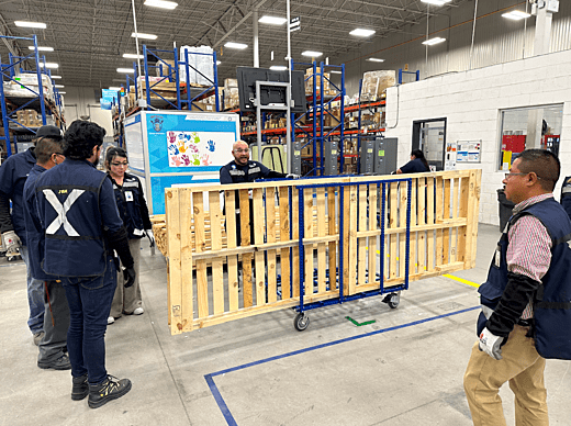 Pallet Storage Cart