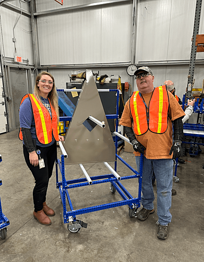 Custom Part Cart