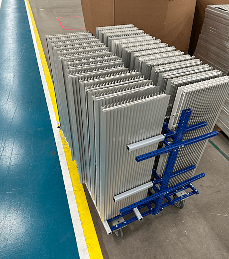 Part protection cart