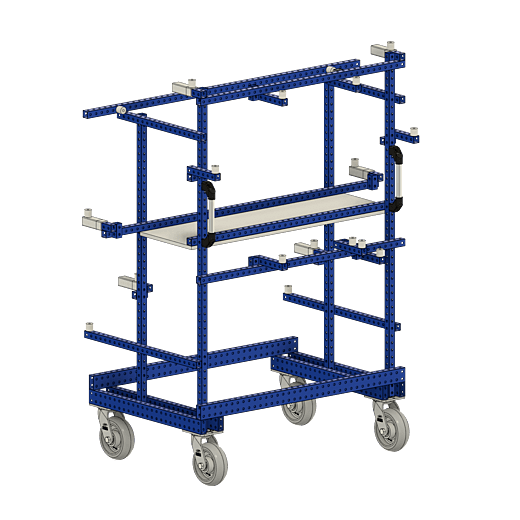 Custom Parts Rack - Automotive - Class-A surface