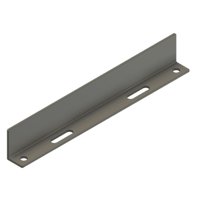 11" L Shaped Bracket - Black 11" L Shaped Bracket - Black