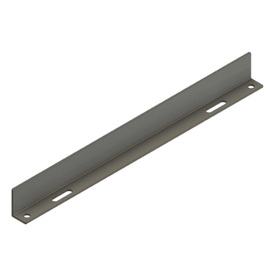 11" L Shaped Bracket - Black 11" L Shaped Bracket - Black
