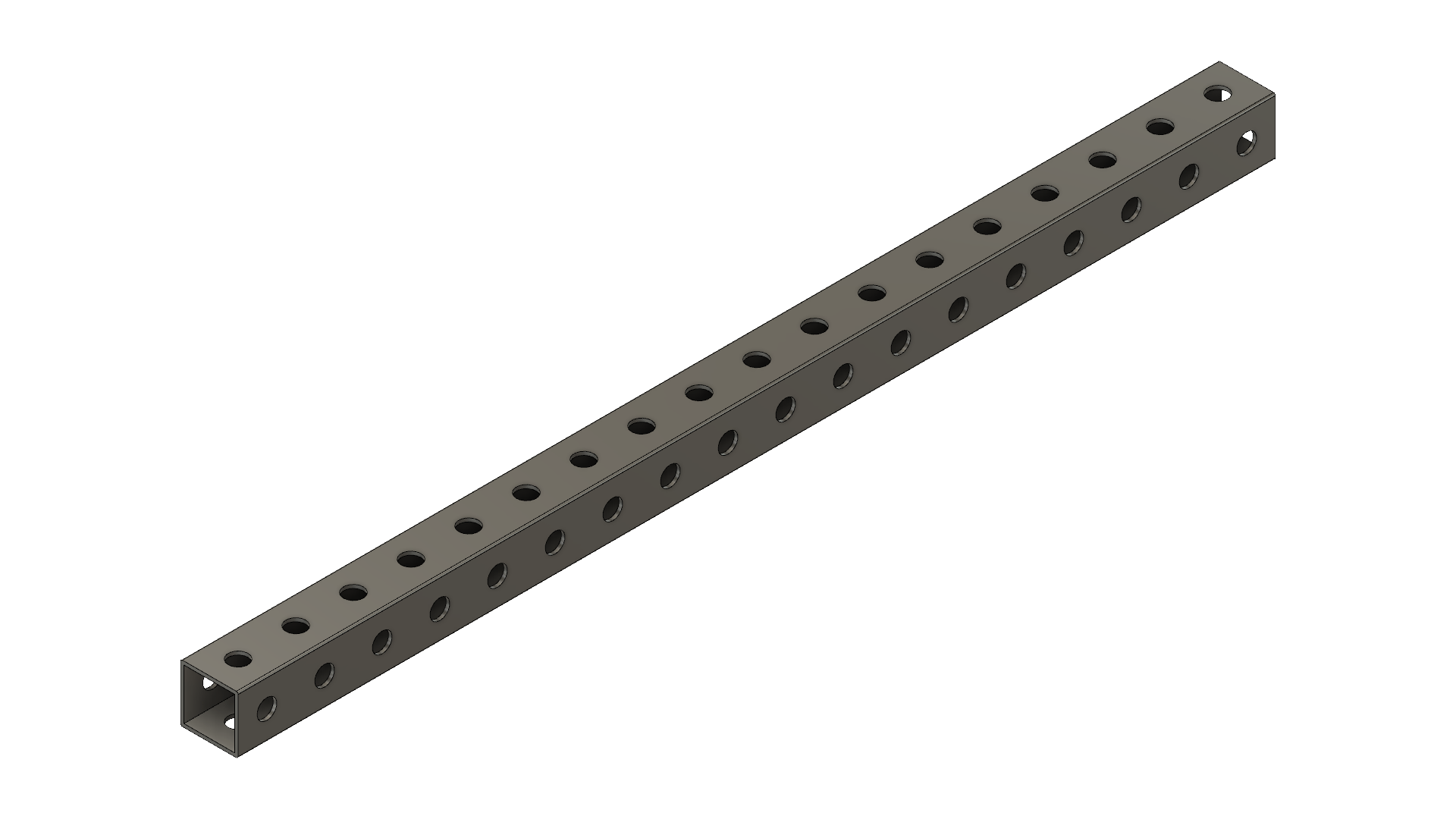 Grey Tube 24" x 1" x 1" Grey Tube 24" x 1" x 1"