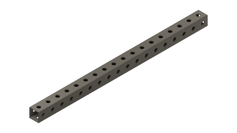 Grey Tube 24" x 1" x 1" Grey Tube 24" x 1" x 1"