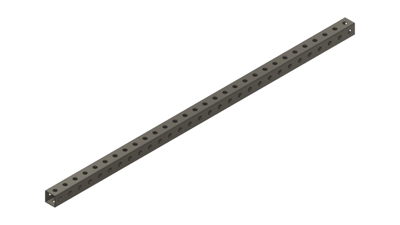 Yellow Tube 30" x 1" x 1"