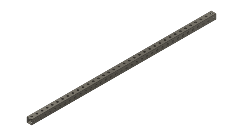 36" (3ft) Tube 1" x 1" 36" (3ft) Tube 1" x 1"