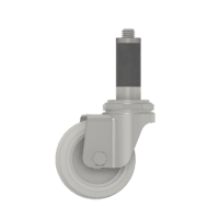 3"Donut Expandable Caster Gray-Non Marking