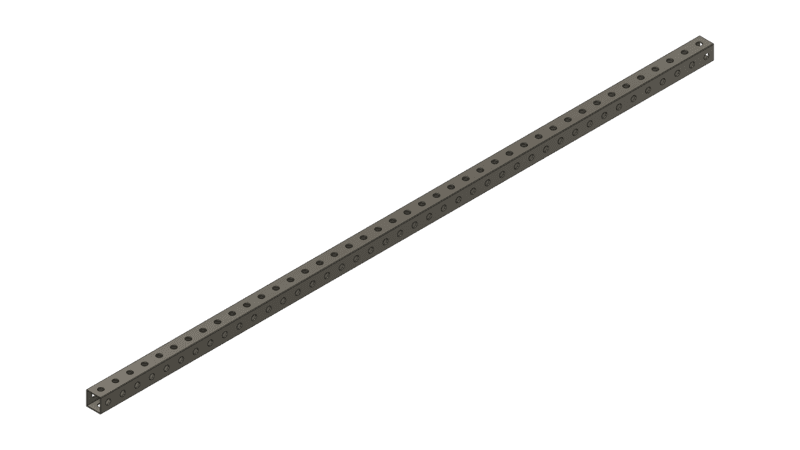 Grey Tube 42" x 1" x 1" Grey Tube 42" x 1" x 1"