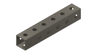 Grey Tube 6" x 1" x 1" Grey Tube 6" x 1" x 1"