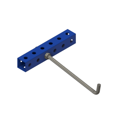 Bolted Peg Hook 9"