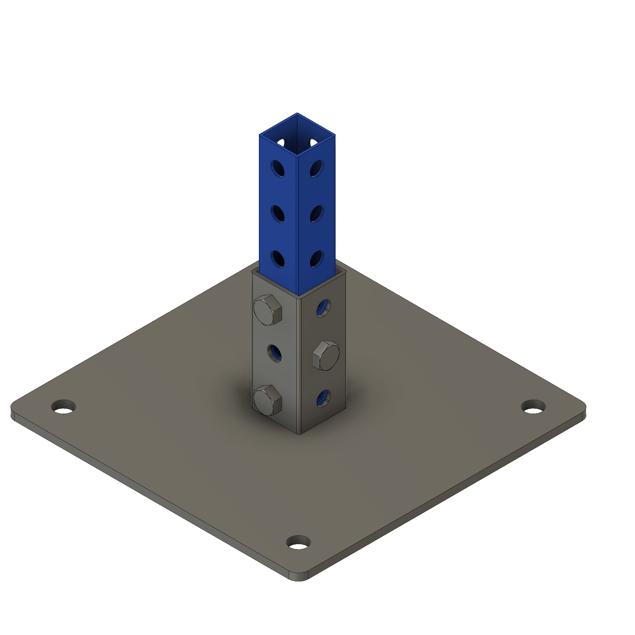 Large Footer - Black