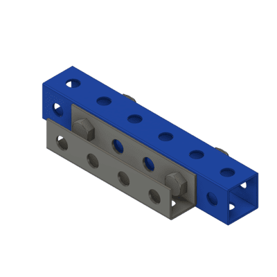 4" Tube Union  - Black