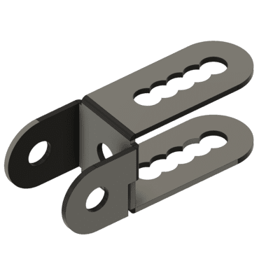 Universal Joint Connector  - Black